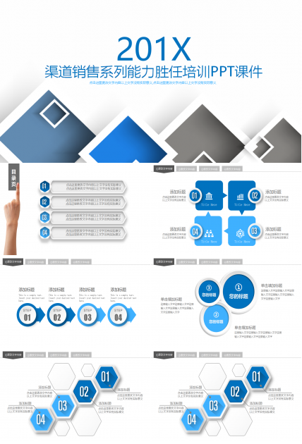 渠道销售系列能力胜任培训PPT课件