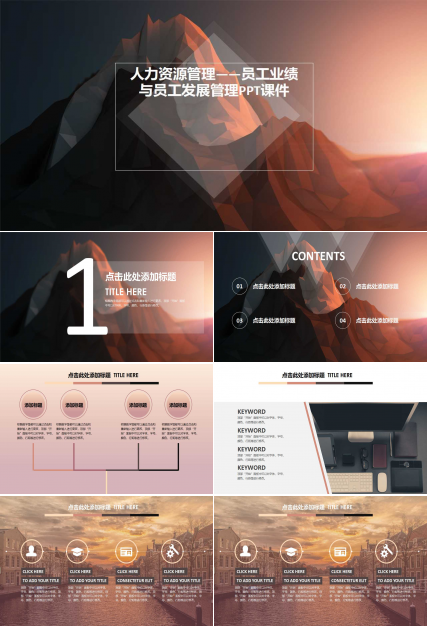 人力资源管理——员工业绩与员工发展管理PPT课件