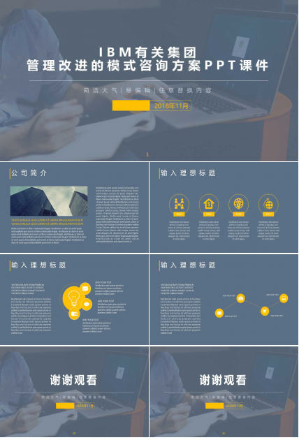 IBM有关集团管理改进的模式咨询方案PPT课件