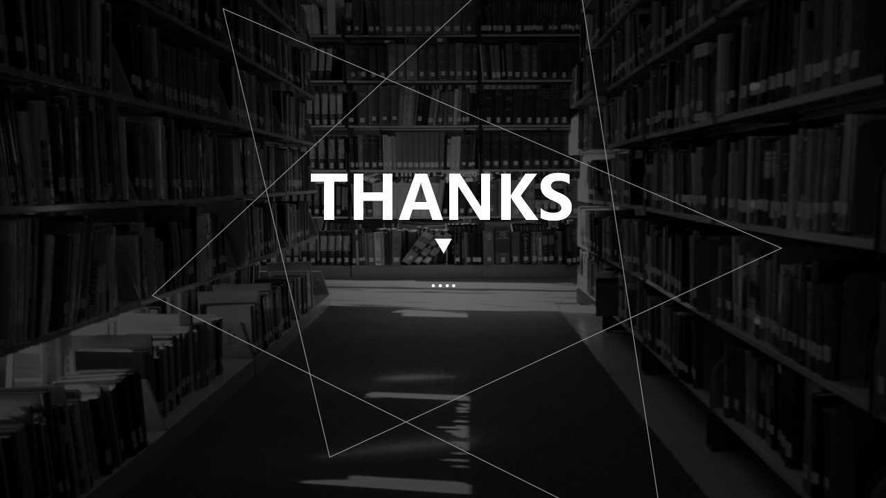 图书馆背景论文答辩PPT模板