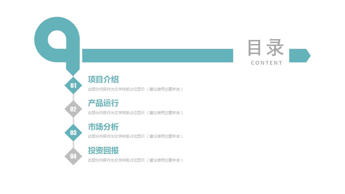 有创意的创业计划书ppt模板