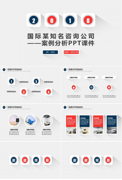 国际某知名咨询公司——案例分析PPT课件