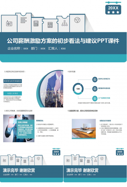 公司薪酬激励方案的初步看法与建议PPT课件