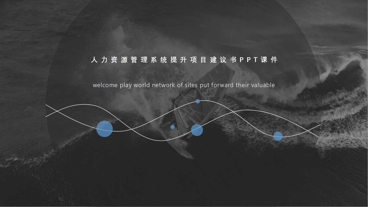 人力资源管理系统提升项目建议书PPT课件