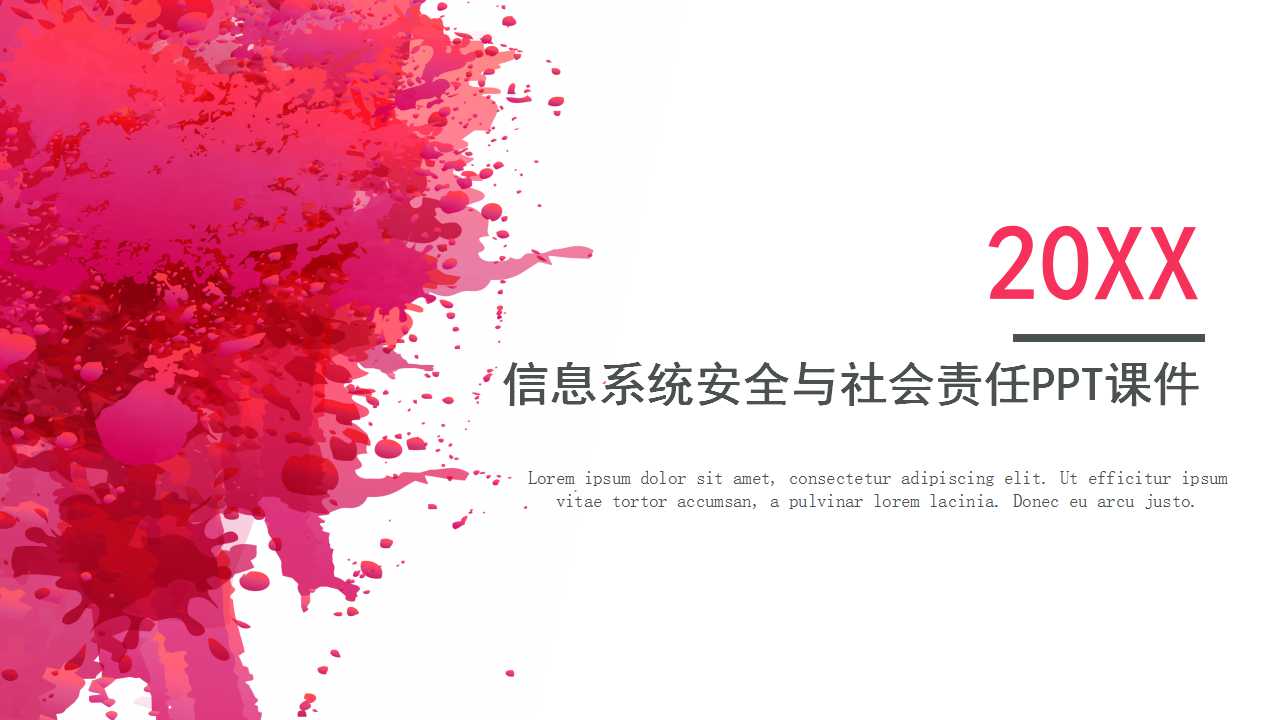 信息系统安全与社会责任PPT课件