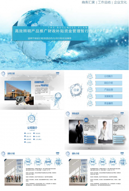 高效照明产品推广财政补贴资金管理暂行办法PPT课件