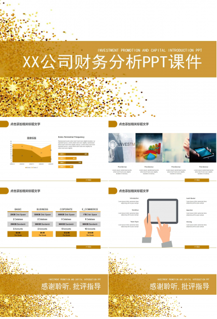 XX公司财务分析PPT课件