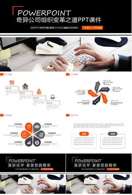 奇异公司组织变革之道PPT课件