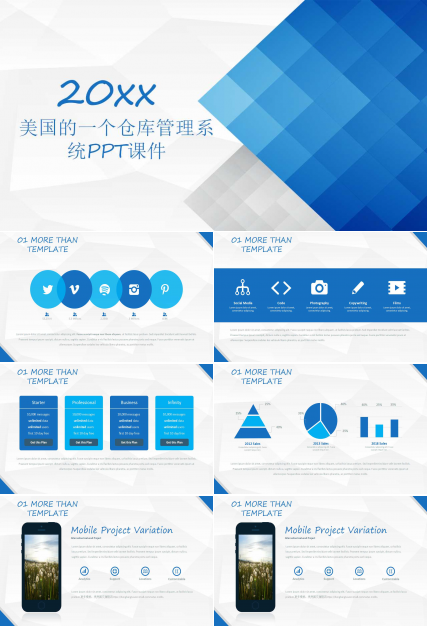 美国的一个仓库管理系统PPT课件