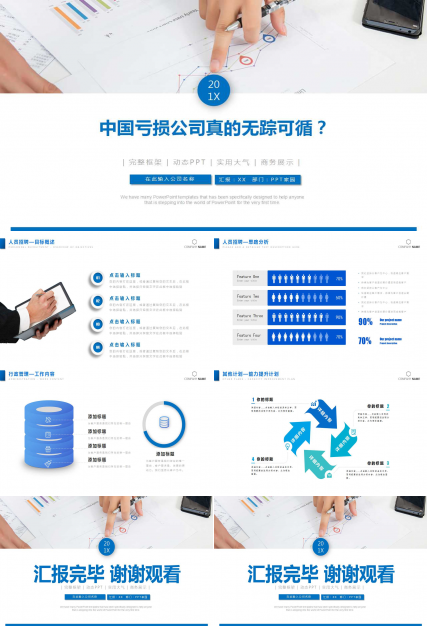 中国亏损公司真的无踪可循？PPT课件