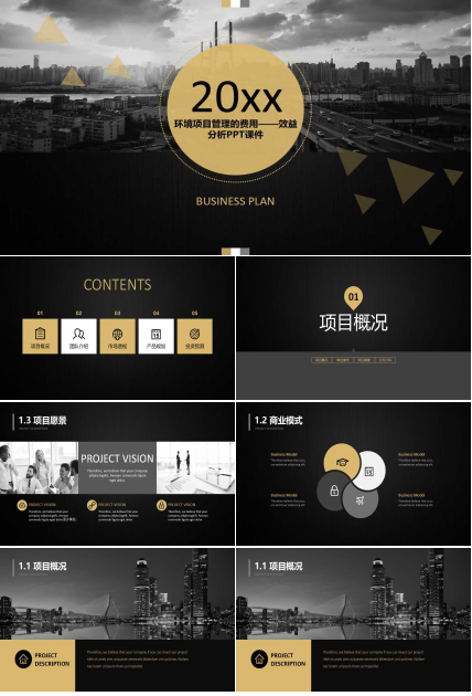 环境项目管理的费用——效益分析PPT课件