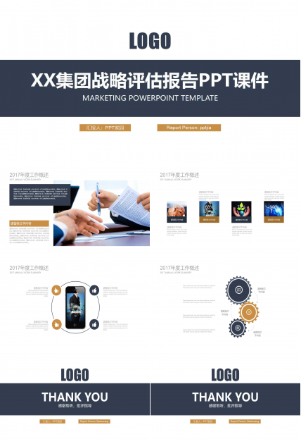 XX集团战略评估报告PPT课件