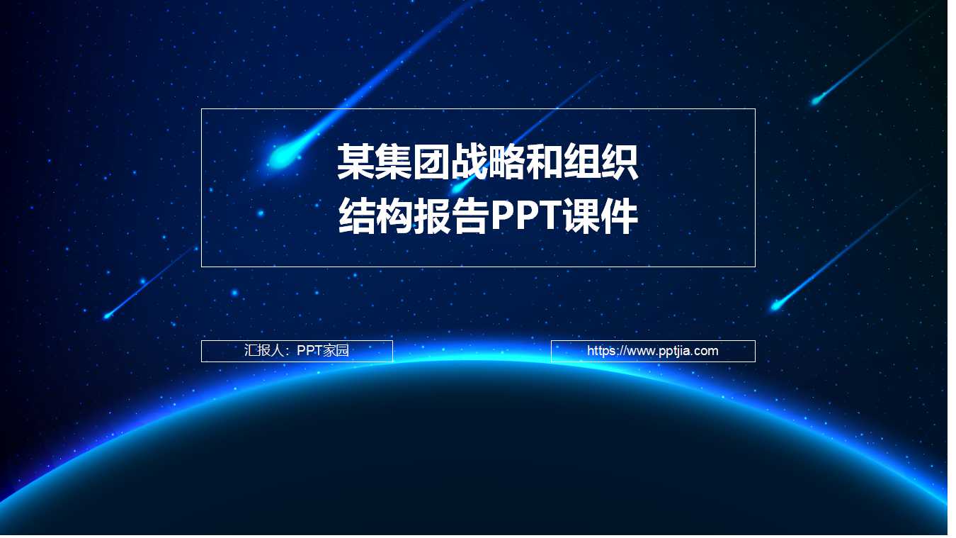 某集团战略和组织结构报告PPT课件