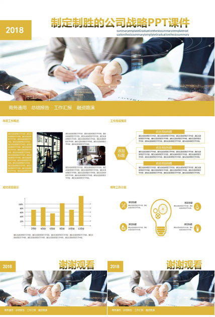 制定制胜的公司战略PPT课件