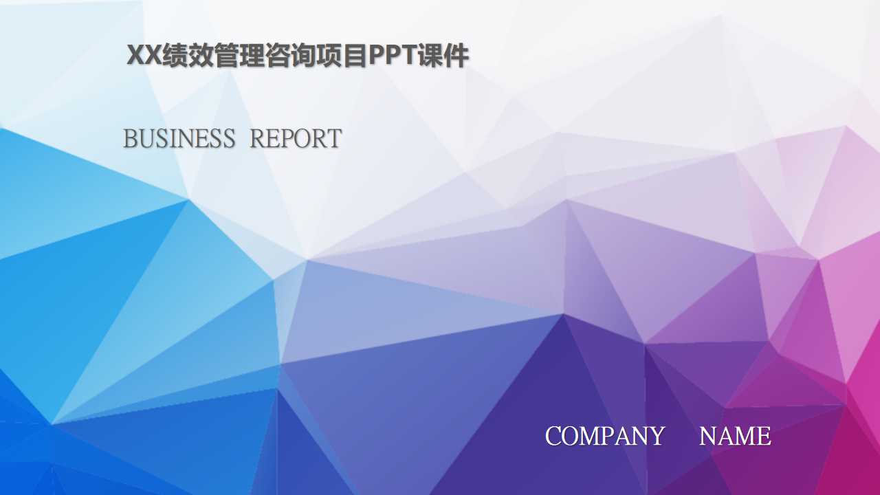 XX绩效管理咨询项目PPT课件