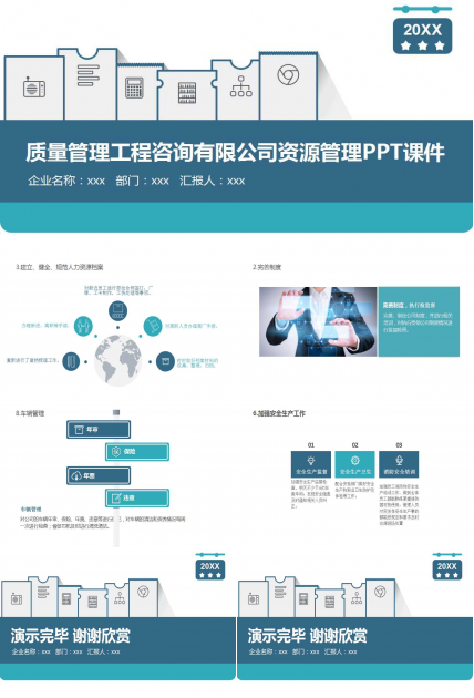 质量管理工程咨询有限公司资源管理PPT课件