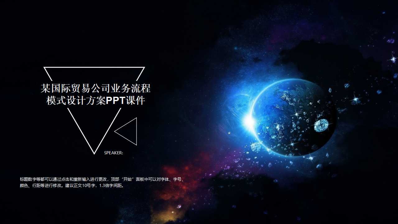 某国际贸易公司业务流程模式设计方案PPT课件