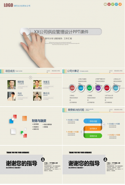 XX公司供应管理设计PPT课件