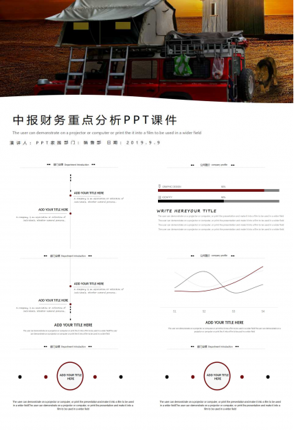 中报财务重点分析PPT课件