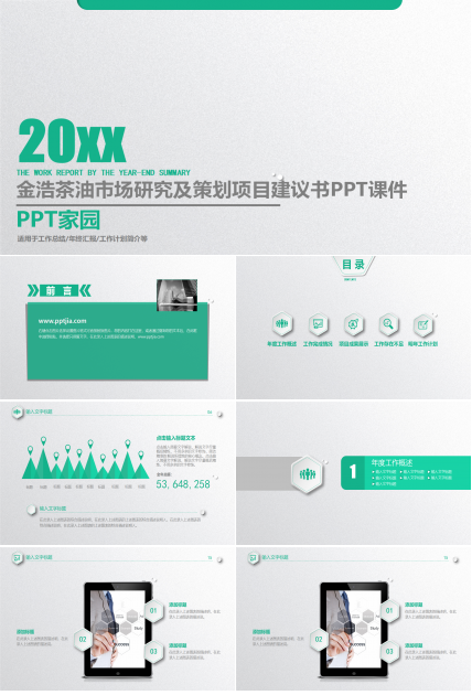 金浩茶油市场研究及策划项目建议书PPT课件