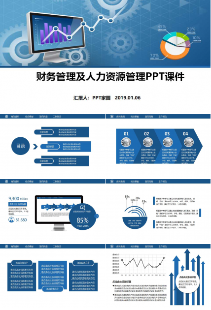 财务管理及人力资源管理PPT课件