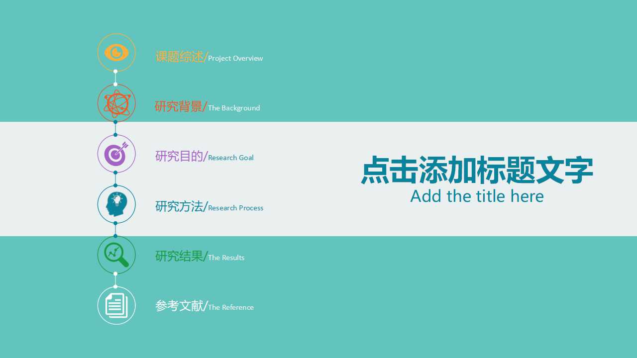 研究生毕业论文中期答辩ppt模板