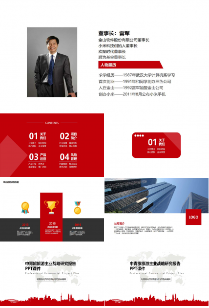 中青旅旅游主业战略研究报告PPT课件