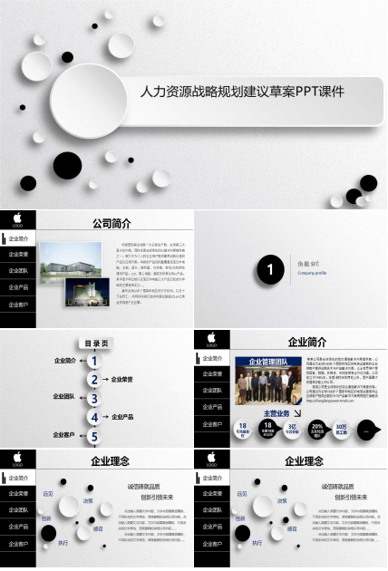 人力资源战略规划建议草案PPT课件
