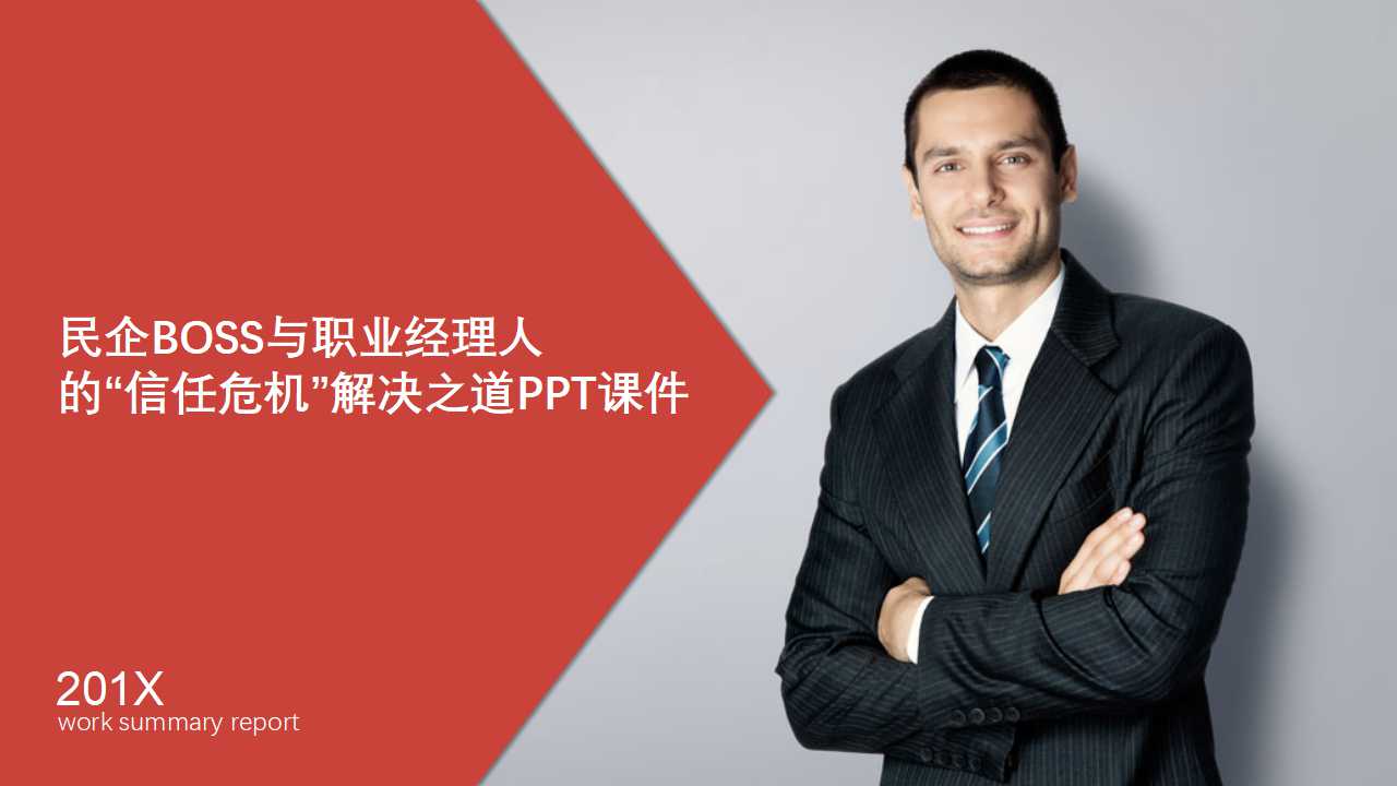 民企BOSS与职业经理人的“信任危机”解决之道PPT课件