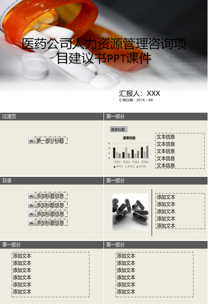 医药公司人力资源管理咨询项目建议书PPT课件