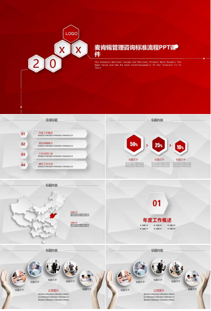 麦肯锡管理咨询标准流程PPT课件