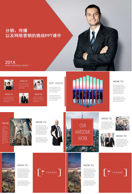 分销，传播，以及网络营销的挑战PPT课件