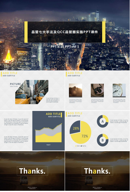 品管七大手法及QCC品管圈实施PPT课件