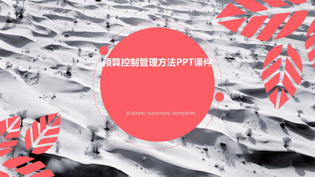 预算控制管理方法PPT课件