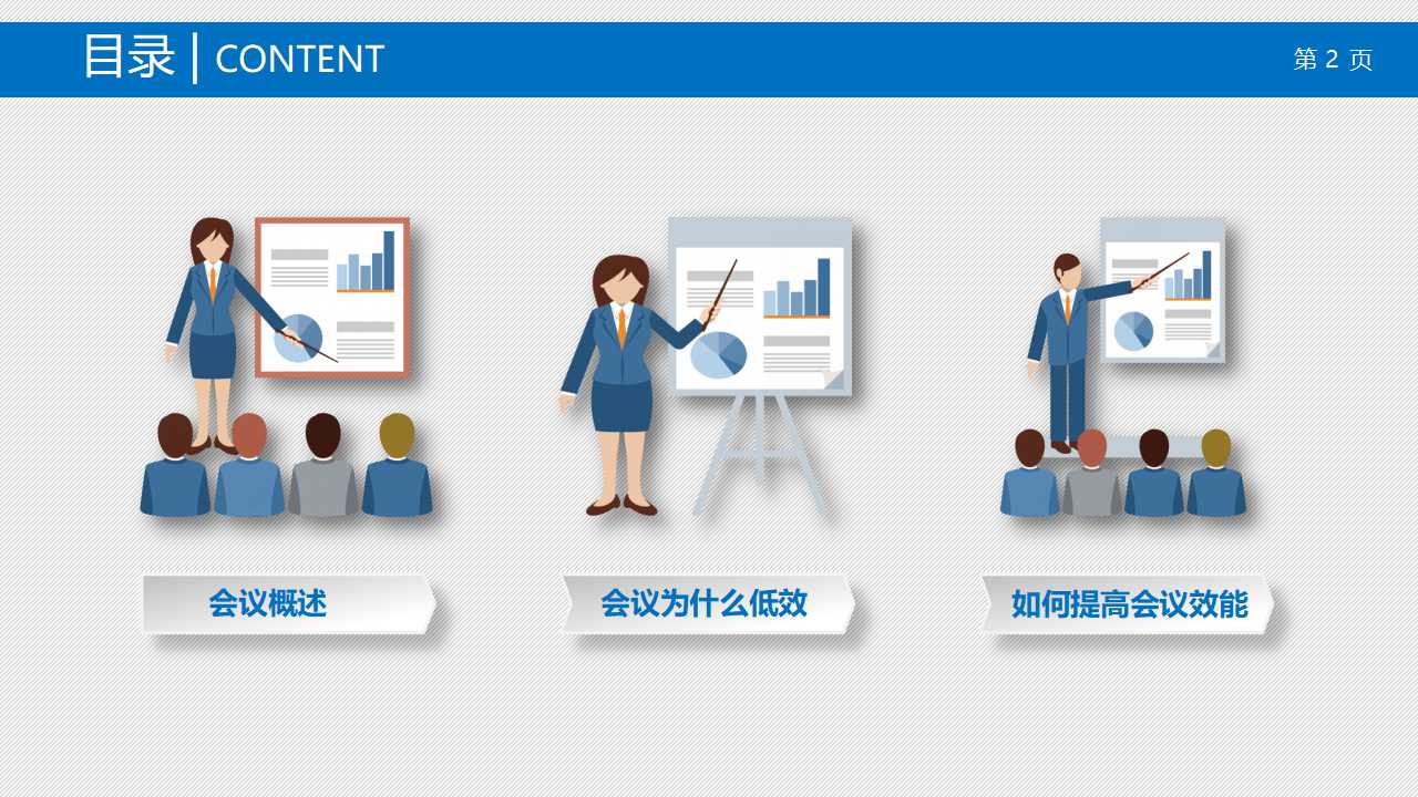 办公室会议ppt模板