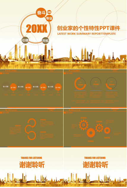 创业家的个性特性PPT课件