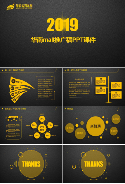 华南mall推广稿PPT课件