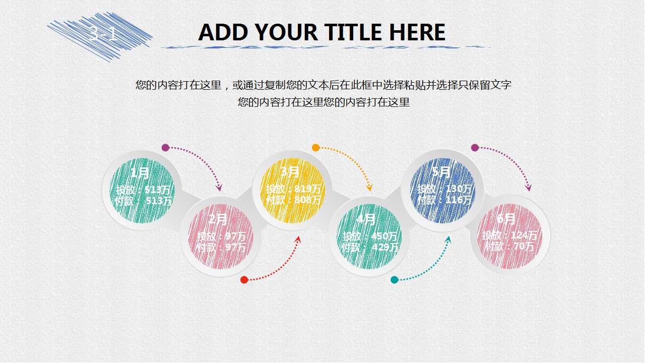 素描手绘旅游旅行主题PPT模板