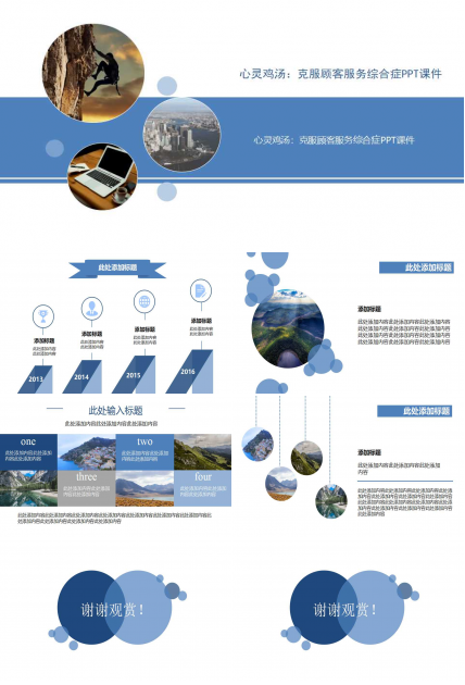 心灵鸡汤：克服顾客服务综合症PPT课件