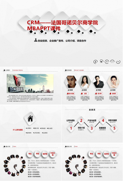 CRM——法国哥诺贝尔商学院MBAPPT课件
