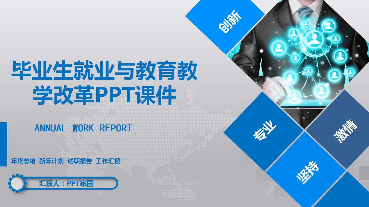 毕业生就业与教育教学改革PPT课件