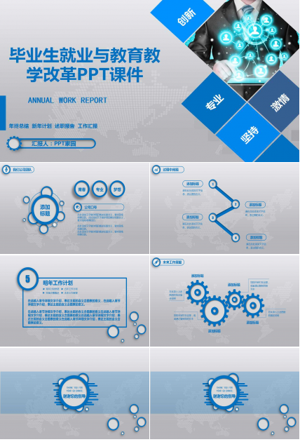 毕业生就业与教育教学改革PPT课件
