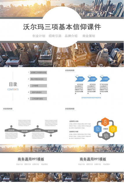 沃尔玛三项基本信仰PPT课件