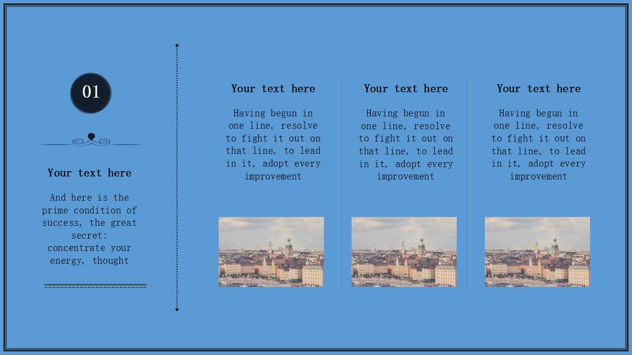 淡蓝色的世界地图模板PPT