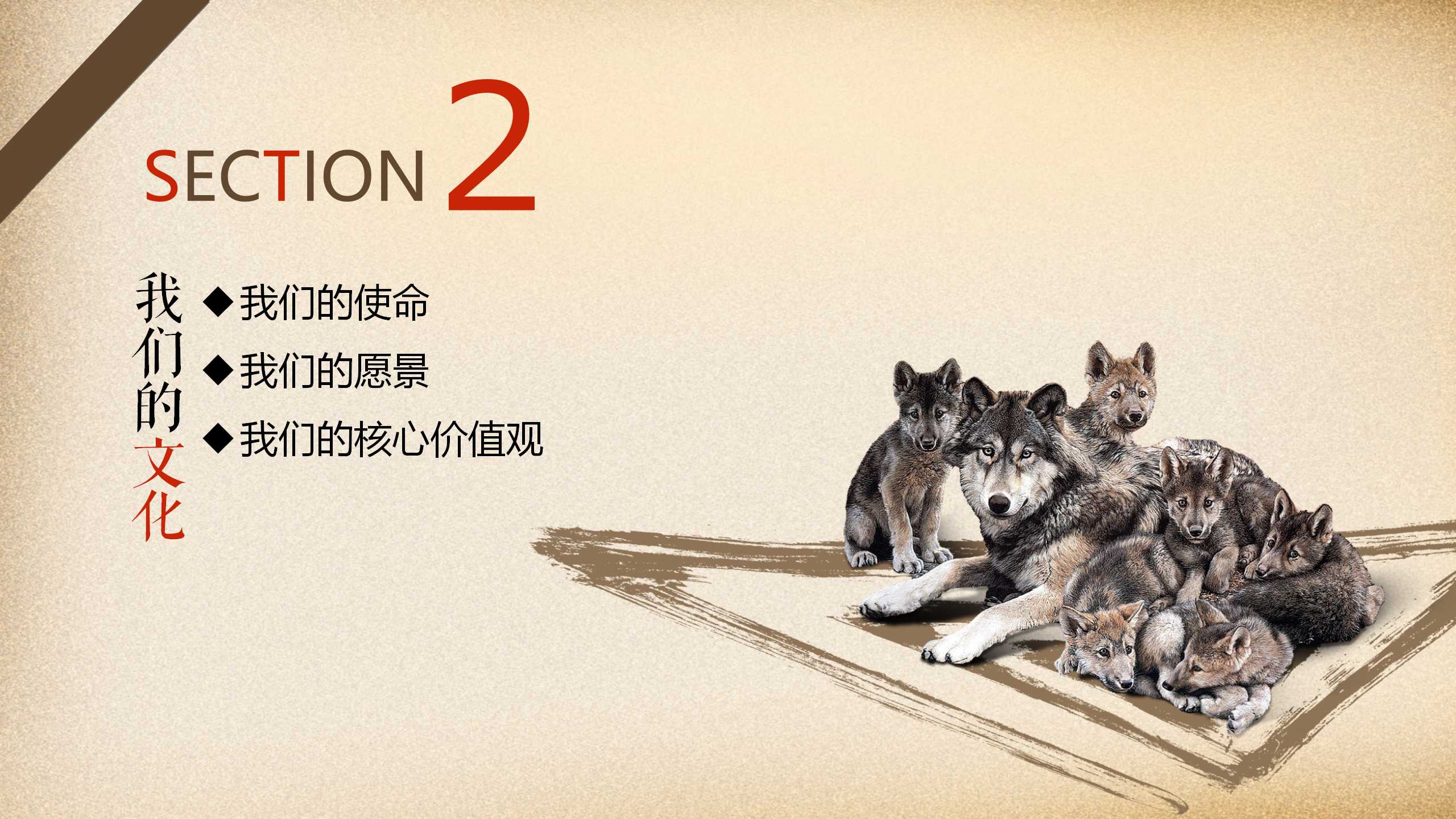 狼的微笑PPT课件