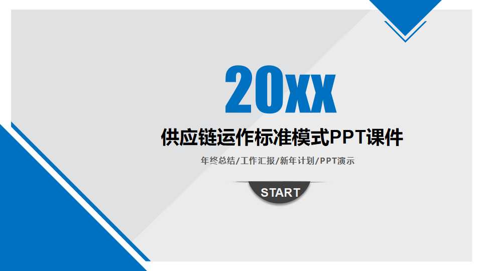 供应链运作标准模式PPT课件