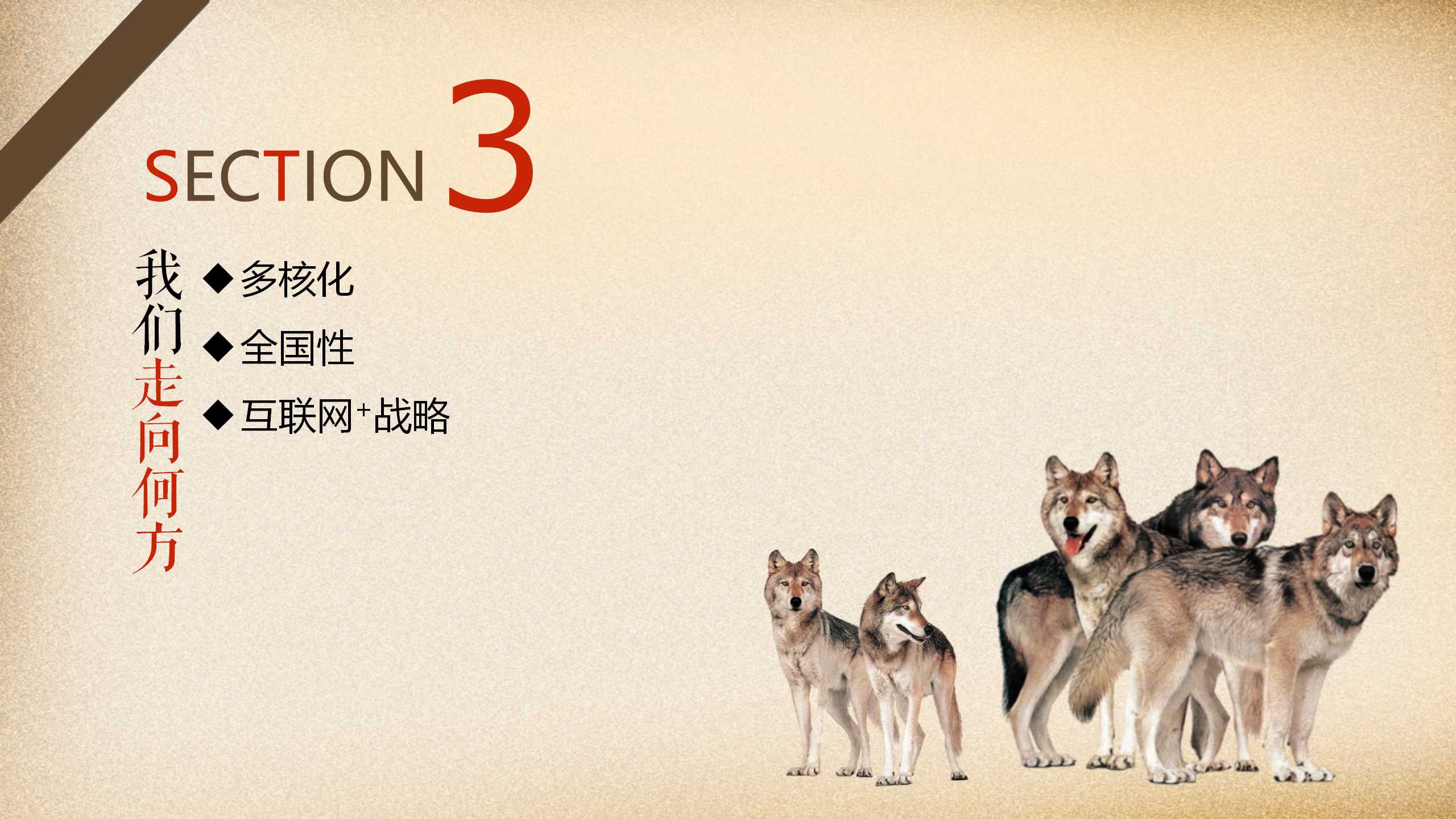 狼的微笑PPT课件