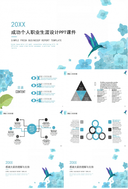 成功个人职业生涯设计PPT课件