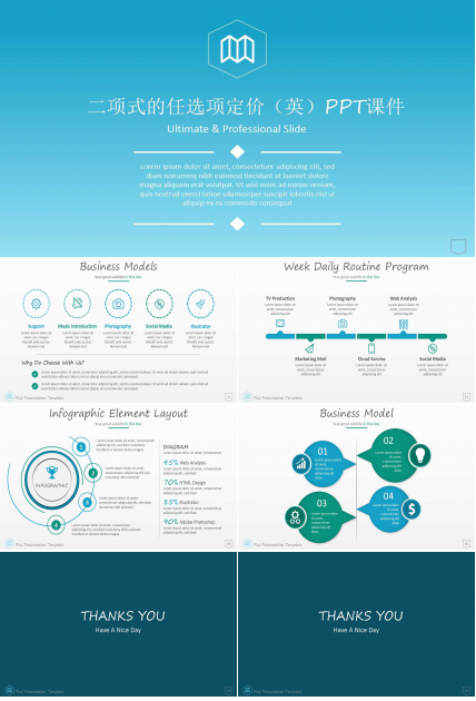 二项式的任选项定价（英）PPT课件