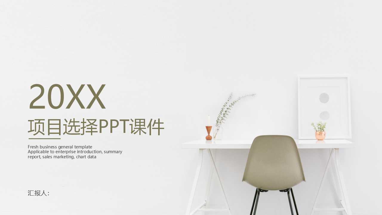 项目选择PPT课件